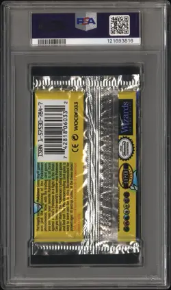 1999 Pokemon Base Unlimited Booster Pack Art Set PSA 9 *Sequential* Fresh Slabs! - Image 5
