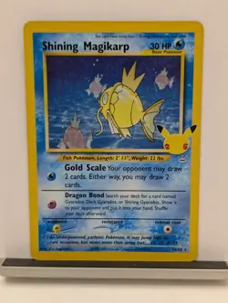 Pokemon Shining Magikarp Card 66/64 Celebrations 25th Anniversary Edition #2 - Image 1