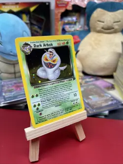 Dark Arbok 2/82 Team Rocket Holo/with a swril🔥 +free bonus card - Image 2