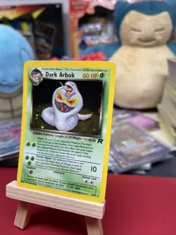 Dark Arbok 2/82 Team Rocket Holo/with a swril🔥 +free bonus card - Image 3