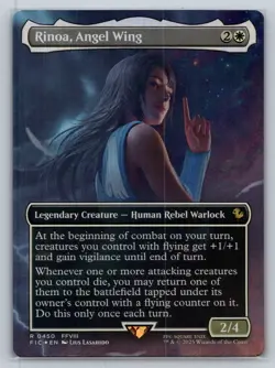 Rinoa, Angel Wing (Borderless) Commander: Final Fantasy Foil - Image 1