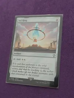 Sol Ring (0359) (Surge Foil) #359 (NM) Final Fantasy FIC Magic MTG - Image 2