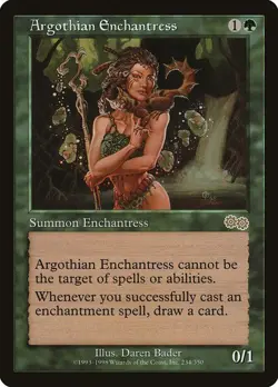 Argothian Enchantress - USG - NM - Magic The Gathering - MTG - Image 1