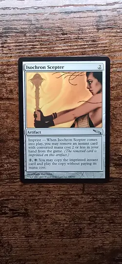 Wizards of the Coast Isochron Scepter Mirrodin Uncommon Artifact Colorless Regu… - Image 1