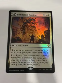 MTG Restoration Seminar [SOS] FOIL #30 - Image 1