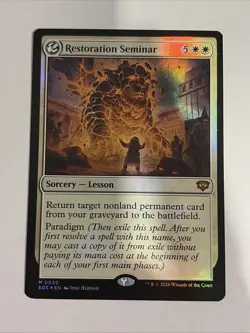 MTG Restoration Seminar [SOS] FOIL #30 - Image 2