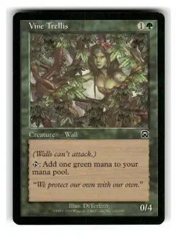 Vine Trellis 285 Common Mercadian Masques Magic: The Gathering Lightly Played - Image 1