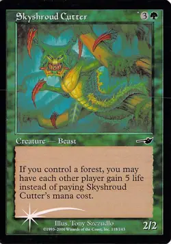 Skyshroud Cutter Foil C Nemesis 118 LP - Image 1
