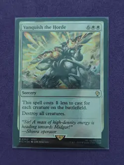 Vanquish the Horde (Surge Foil) #260 (NM) Final Fantasy FIC Magic MTG - Image 1