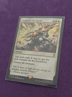 Vanquish the Horde (Surge Foil) #260 (NM) Final Fantasy FIC Magic MTG - Image 2