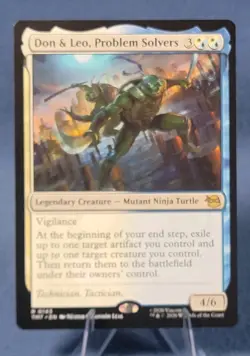 Don and Leo Problem Solvers - Teenage Mutant Ninja Turtles - MtG 🔮 NM - Image 1