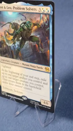 Don and Leo Problem Solvers - Teenage Mutant Ninja Turtles - MtG 🔮 NM - Image 4