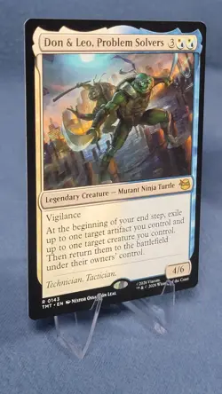 Don and Leo Problem Solvers - Teenage Mutant Ninja Turtles - MtG 🔮 NM - Image 5