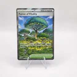 Forest of Vitality 109 Full Art Ultra Rare Perfect Order Pokemon Mega Evolution - Image 2