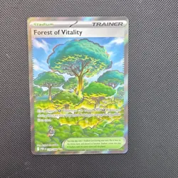 Forest of Vitality 109 Full Art Ultra Rare Perfect Order Pokemon Mega Evolution - Image 4