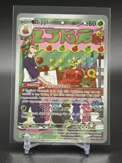 Dipplin 170/167 Full Art Illustration Rare Pokemon TCG Twilight Masquerade - Image 1