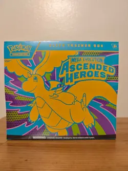 SEALED Pokemon TCG Mega Evolution Ascended Heroes Elite Trainer Box ETB - Image 1