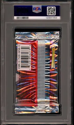 Pokemon 2000 WOTC 1st Edition Neo Genesis Feraligatr Sealed Booster Pack PSA 10 - Image 2