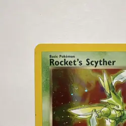 Pokemon TCG Rocket's Scyther 13/132 Gym Heroes Holo Rare 2000 60 HP - Image 3