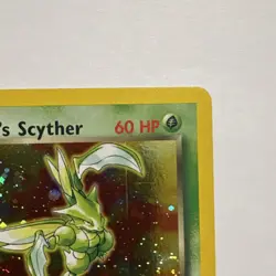 Pokemon TCG Rocket's Scyther 13/132 Gym Heroes Holo Rare 2000 60 HP - Image 4
