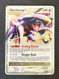 Pokemon Garchomp C Lv.X 145/147 Supreme Victors Ultra Rare Holo 110 NM/LP - Image 1