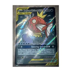 Pokemon Magikarp & Wailord GX TAG TEAM Full Art Holo Ultra Rare 161/181 2019 - Image 1