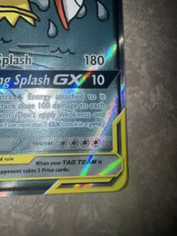 Pokemon Magikarp & Wailord GX TAG TEAM Full Art Holo Ultra Rare 161/181 2019 - Image 3