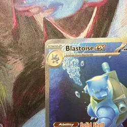 Pokemon Blastoise ex Special Illustration Rare Holo 200/165 Sv151 330 HP - Image 2