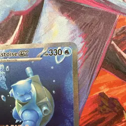 Pokemon Blastoise ex Special Illustration Rare Holo 200/165 Sv151 330 HP - Image 3