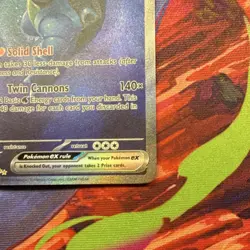 Pokemon Blastoise ex Special Illustration Rare Holo 200/165 Sv151 330 HP - Image 4