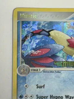 Pokemon TCG Milotic 8/106 Emerald Reverse Holo Stamped - Image 2