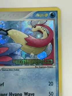 Pokemon TCG Milotic 8/106 Emerald Reverse Holo Stamped - Image 3