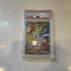 Pokemon Sylveon VMAX 211/203 Secret Rare Holo Evolving Skies PSA 10 - Image 1