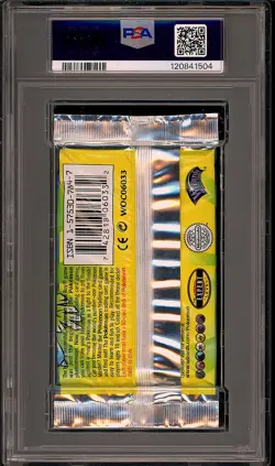 Pokemon 1999 WOTC Base Set Venusaur UK Sealed Booster Pack GEM MINT PSA 10 - Image 2