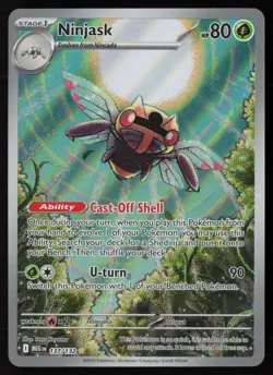 Ninjask 137/132 Illustration Rare Mega Evolution Pokemon Near Mint - Image 1