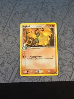 Pokemon: Bayleef #26/101 Dragon Frontiers 2006 Non-holo Vintage - MP - I195 - Image 1