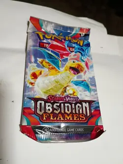 Obsidian Flames Booster Pack Random Art New Sealed Pokemon TCG (New) - Image 1