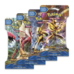 2016 Pokemon XY BREAKpoint - Sleeved Booster Pack (x1) Factory Sealed Random Art - Image 1