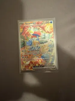 Pokemon TCG Keldeo ex 167/086 SV: White Flare Special Illustration Rare - Image 1
