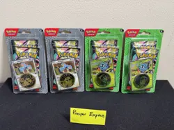 ---LOT OF 4---Pokemon TCG Ascended Heroes 2 Pack Blister - Komala and Tangela - Image 1