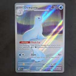 Pokemon Dewgong 097/094 Me02: Phantasmal Flames Rare Holo Stage 1 HP 130 - Image 1