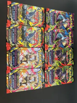 Pokemon Phantasmal Flames Sealed 8 Packs HEAVY - Image 1