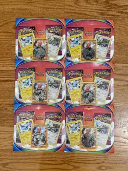 Pokemon TCG - Fusion Strike - 2 Pack Blister x6 - Landorus & Thundurus Promo - Image 1