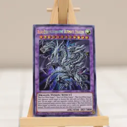 Blue-Eyes Alternative Ultimate Dragon TN19-EN001 2019 Secret Rare - Image 1