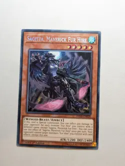 Sagitta, Maverick Fur Hire - DASA-EN020 - Secret Rare 1st Edition Yugioh - Image 1