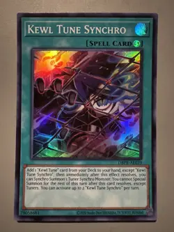 YUGIOH KEWL TUNE SYNCHRO ASIA ENGLISH EDITION DBPR-AE039 SUPER RARE - Image 1