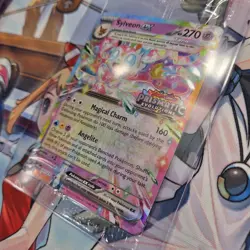 Pokemon Sylveon ex Stamped Prismatic Evolutions Surprise Box 041/131 Sealed - Image 1