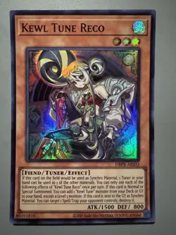 YUGIOH KEWL TUNE RECO (EFFECT) ASIA ENGLISH EDITION DBPR-AE033 SUPER RARE - Image 1