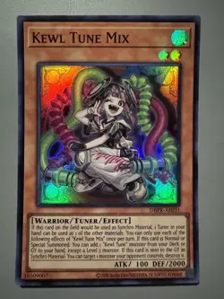 YUGIOH KEWL TUNE MIX (EFFECT) ASIA ENGLISH EDITION DBPR-AE031 SUPER RARE - Image 1