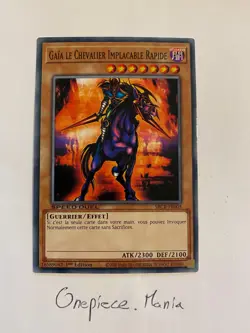 Yu-gi-oh! Gaia Le Chevalier Implacable Rapide SBCB-FR005 - Image 1